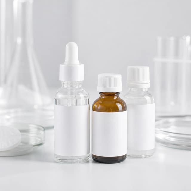 Kit peeling profissional ilustrativo